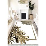 Motto Hali Floral Westa Kaymaz Tabanlı Yıkanabilir Antibakteriyel Dijital Baskı Halı Yolluk, FL-2001E-WST-120X180