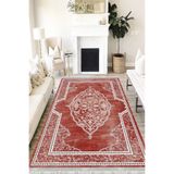Motto Hali Klasik Perla Soft Kaymaz Tabanlı Yıkanabilir Antibakteriyel Dijital Baskı Klasik Halı Yolluk, KS-3005A-PRL-200X300