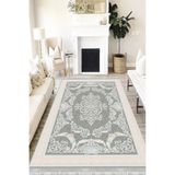 Motto Hali Klasik Perla Soft Kaymaz Tabanlı Yıkanabilir Antibakteriyel Dijital Baskı Klasik Halı Yolluk, KS-3006A-PRL-200X300