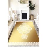 Motto Hali Klasik Perla Soft Kaymaz Tabanlı Yıkanabilir Antibakteriyel Dijital Baskı Klasik Halı Yolluk, KS-3021I-PRL-120X180