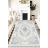 Motto Hali Klasik Perla Soft Kaymaz Tabanlı Yıkanabilir Antibakteriyel Dijital Baskı Klasik Halı Yolluk, KS-3050C-PRL-80X300