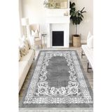 Motto Hali Klasik Perla Soft Kaymaz Tabanlı Yıkanabilir Antibakteriyel Dijital Baskı Klasik Halı Yolluk, KS-3051C-PRL-80X300