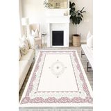 Motto Hali Klasik Perla Soft Kaymaz Tabanlı Yıkanabilir Antibakteriyel Dijital Baskı Klasik Halı Yolluk, KS-3055C-PRL-200X300