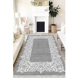 Motto Hali Klasik Perla Soft Kaymaz Tabanlı Yıkanabilir Antibakteriyel Dijital Baskı Klasik Halı Yolluk, KS-3074C-PRL-100X200
