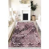 Motto Hali Klasik Perla Soft Kaymaz Tabanlı Yıkanabilir Antibakteriyel Dijital Baskı Klasik Halı Yolluk, KS-3083A-PRL-200X300