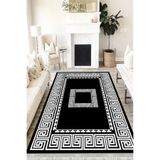 Motto Hali Klasik Perla Soft Kaymaz Tabanlı Yıkanabilir Antibakteriyel Dijital Baskı Klasik Halı Yolluk, KS-3084G-PRL-100X200