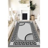 Motto Hali Klasik Perla Soft Kaymaz Tabanlı Yıkanabilir Antibakteriyel Dijital Baskı Klasik Halı Yolluk, KS-3094A-PRL-80X150