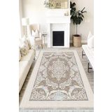 Motto Hali Klasik Punto Kaymaz Dot Tabanlı Yıkanabilir Antibakteriyel Dijital Baskı Klasik Halı Yolluk, KS-3006D-PNT-80X300