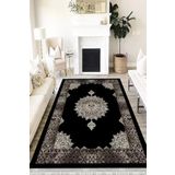 Motto Hali Klasik Punto Kaymaz Dot Tabanlı Yıkanabilir Antibakteriyel Dijital Baskı Klasik Halı Yolluk, KS-3022A-PNT-160X230