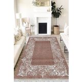 Motto Hali Klasik Punto Kaymaz Dot Tabanlı Yıkanabilir Antibakteriyel Dijital Baskı Klasik Halı Yolluk, KS-3074A-PNT-120X180