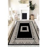 Motto Hali Klasik Punto Kaymaz Dot Tabanlı Yıkanabilir Antibakteriyel Dijital Baskı Klasik Halı Yolluk, KS-3084F-PNT-160X230