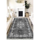 Motto Hali Klasik Punto Kaymaz Dot Tabanlı Yıkanabilir Antibakteriyel Dijital Baskı Klasik Halı Yolluk, KS-3105B-PNT-120X180