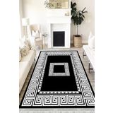 Motto Hali Klasik Verona Kaymaz Deri Tabanlı Yıkanabilir Antibakteriyel Dijital Baskı Klasik Halı Yolluk, KS-3084G-VRN-200X300
