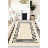 Motto Hali Klasik Verona Kaymaz Deri Tabanlı Yıkanabilir Antibakteriyel Dijital Baskı Klasik Halı Yolluk, KS-3096A-VRN-160X230