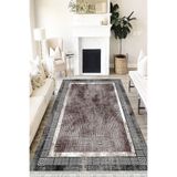 Motto Hali Klasik Verona Kaymaz Deri Tabanlı Yıkanabilir Antibakteriyel Dijital Baskı Klasik Halı Yolluk, KS-3097D-VRN-80X300