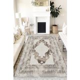 Motto Hali Klasik Westa Kaymaz Tabanlı Yıkanabilir Antibakteriyel Dijital Baskı Klasik Halı Kilim, KS-3001G-WST-100X200