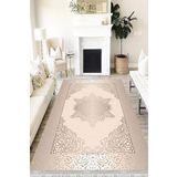 Motto Hali Klasik Westa Kaymaz Tabanlı Yıkanabilir Antibakteriyel Dijital Baskı Klasik Halı Kilim, KS-3008C-WST-200X300