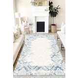 Motto Hali Klasik Westa Kaymaz Tabanlı Yıkanabilir Antibakteriyel Dijital Baskı Klasik Halı Kilim, KS-3082A-WST-200X300
