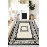 Motto Hali Klasik Westa Kaymaz Tabanlı Yıkanabilir Antibakteriyel Dijital Baskı Klasik Halı Kilim, KS-3084D-WST-200X300