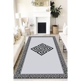 Motto Hali Klasik Westa Kaymaz Tabanlı Yıkanabilir Antibakteriyel Dijital Baskı Klasik Halı Kilim, KS-3086B-WST-100X200