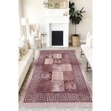 Motto Hali Klasik Westa Kaymaz Tabanlı Yıkanabilir Antibakteriyel Dijital Baskı Klasik Halı Kilim, KS-3092C-WST-160X230