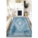 Motto Hali Klasik Westa Kaymaz Tabanlı Yıkanabilir Antibakteriyel Dijital Baskı Klasik Halı Kilim, KS-3123C-WST-200X300