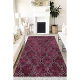 Motto Hali Modern Cotton Şönil Kaymaz Tabanlı Yıkanabilir Antibakteriyel Dijital Baskı Modern Halı Yolluk, MD-0002B-CTN-100X200