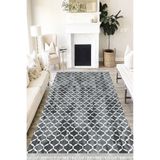 Motto Hali Modern Cotton Şönil Kaymaz Tabanlı Yıkanabilir Antibakteriyel Dijital Baskı Modern Halı Yolluk, MD-0015A-CTN-80X300