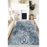 Motto Hali Modern Cotton Şönil Kaymaz Tabanlı Yıkanabilir Antibakteriyel Dijital Baskı Modern Halı Yolluk, MD-0041I-CTN-100X200