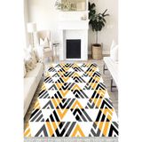 Motto Hali Modern Cotton Şönil Kaymaz Tabanlı Yıkanabilir Antibakteriyel Dijital Baskı Modern Halı Yolluk, MD-0092A-CTN-100X200