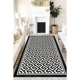 Motto Hali Modern Cotton Şönil Kaymaz Tabanlı Yıkanabilir Antibakteriyel Dijital Baskı Modern Halı Yolluk, MD-0102A-CTN-100X200
