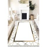 Motto Hali Modern Eko Punto Kaymaz Tabanlı Yıkanabilir Antibakteriyel Dijital Baskı Modern Halı Yolluk, MD-0032G-EKOPNT-200X300