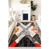 Motto Hali Modern Eko Punto Kaymaz Tabanlı Yıkanabilir Antibakteriyel Dijital Baskı Modern Halı Yolluk, MD-0037B-EKOPNT-120X180