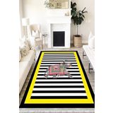 Motto Hali Modern Eko Punto Kaymaz Tabanlı Yıkanabilir Antibakteriyel Dijital Baskı Modern Halı Yolluk, MD-0038C-EKOPNT-120X180