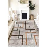 Motto Hali Modern Eko Punto Kaymaz Tabanlı Yıkanabilir Antibakteriyel Dijital Baskı Modern Halı Yolluk, MD-0047A-EKOPNT-80X300
