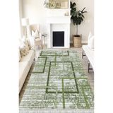 Motto Hali Modern Eko Punto Kaymaz Tabanlı Yıkanabilir Antibakteriyel Dijital Baskı Modern Halı Yolluk, MD-0047F-EKOPNT-100X200