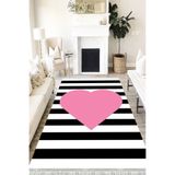 Motto Hali Modern Eko Punto Kaymaz Tabanlı Yıkanabilir Antibakteriyel Dijital Baskı Modern Halı Yolluk, MD-0085B-EKOPNT-100X200