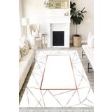 Motto Hali Modern Perla Soft Kaymaz Tabanlı Yıkanabilir Antibakteriyel Dijital Baskı Modern Halı Yolluk, MD-0032A-PRL-100X200