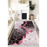 Motto Hali Modern Perla Soft Kaymaz Tabanlı Yıkanabilir Antibakteriyel Dijital Baskı Modern Halı Yolluk, MD-0033E-PRL-160X230