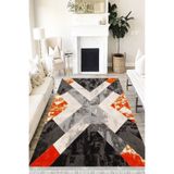 Motto Hali Modern Perla Soft Kaymaz Tabanlı Yıkanabilir Antibakteriyel Dijital Baskı Modern Halı Yolluk, MD-0037B-PRL-100X200