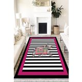 Motto Hali Modern Perla Soft Kaymaz Tabanlı Yıkanabilir Antibakteriyel Dijital Baskı Modern Halı Yolluk, MD-0038B-PRL-160X230