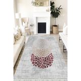 Motto Hali Modern Perla Soft Kaymaz Tabanlı Yıkanabilir Antibakteriyel Dijital Baskı Modern Halı Yolluk, MD-0040E-PRL-80X300