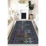 Motto Hali Modern Perla Soft Kaymaz Tabanlı Yıkanabilir Antibakteriyel Dijital Baskı Modern Halı Yolluk, MD-0042A-PRL-80X300