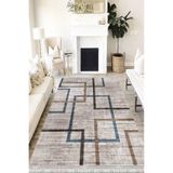 Motto Hali Modern Perla Soft Kaymaz Tabanlı Yıkanabilir Antibakteriyel Dijital Baskı Modern Halı Yolluk, MD-0047C-PRL-100X200