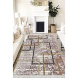 Motto Hali Modern Perla Soft Kaymaz Tabanlı Yıkanabilir Antibakteriyel Dijital Baskı Modern Halı Yolluk, MD-0047E-PRL-160X230