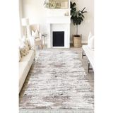 Motto Hali Modern Perla Soft Kaymaz Tabanlı Yıkanabilir Antibakteriyel Dijital Baskı Modern Halı Yolluk, MD-0060E-PRL-80X300