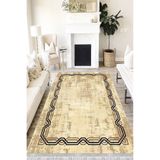Motto Hali Modern Perla Soft Kaymaz Tabanlı Yıkanabilir Antibakteriyel Dijital Baskı Modern Halı Yolluk, MD-0061A-PRL-100X200