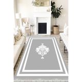 Motto Hali Modern Perla Soft Kaymaz Tabanlı Yıkanabilir Antibakteriyel Dijital Baskı Modern Halı Yolluk, MD-0064B-PRL-100X200