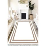 Motto Hali Modern Perla Soft Kaymaz Tabanlı Yıkanabilir Antibakteriyel Dijital Baskı Modern Halı Yolluk, MD-0065İ-PRL-80X300