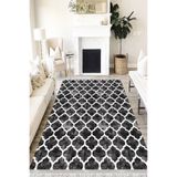 Motto Hali Modern Perla Soft Kaymaz Tabanlı Yıkanabilir Antibakteriyel Dijital Baskı Modern Halı Yolluk, MD-0080D-PRL-80X300